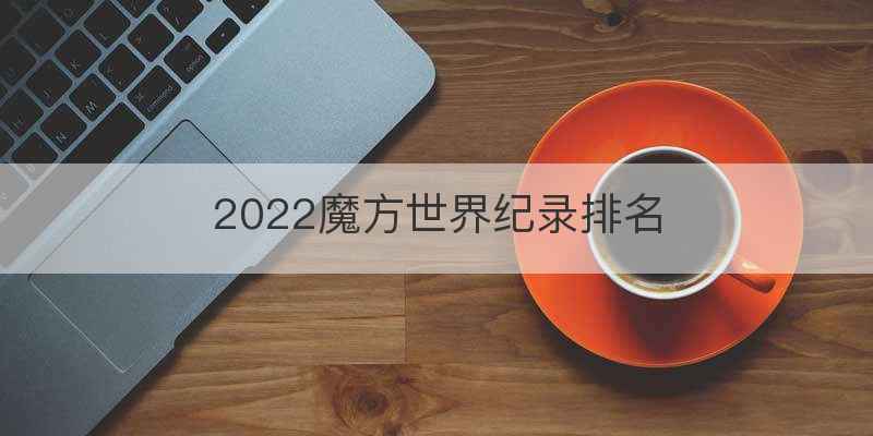 2022魔方世界纪录排名