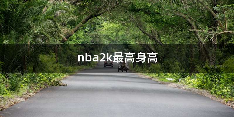 nba2k最高身高