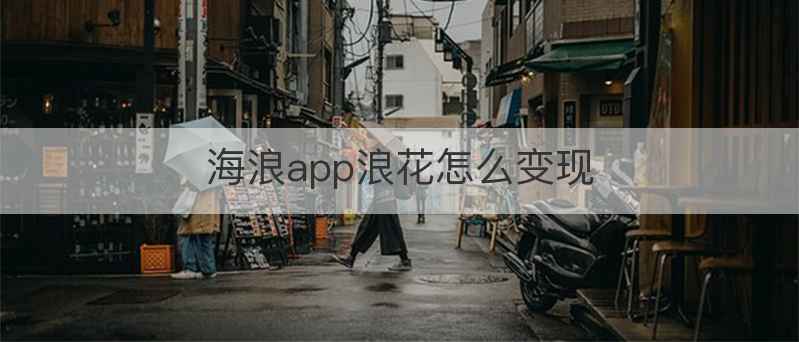 海浪app浪花怎么变现