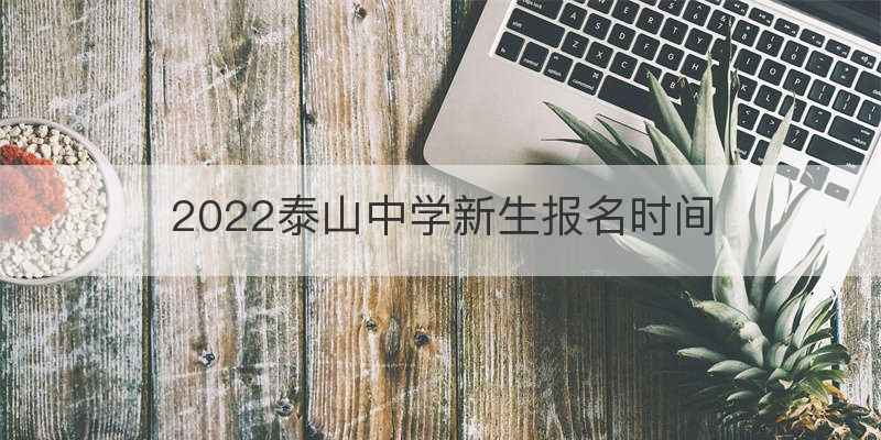 2022泰山中学新生报名时间