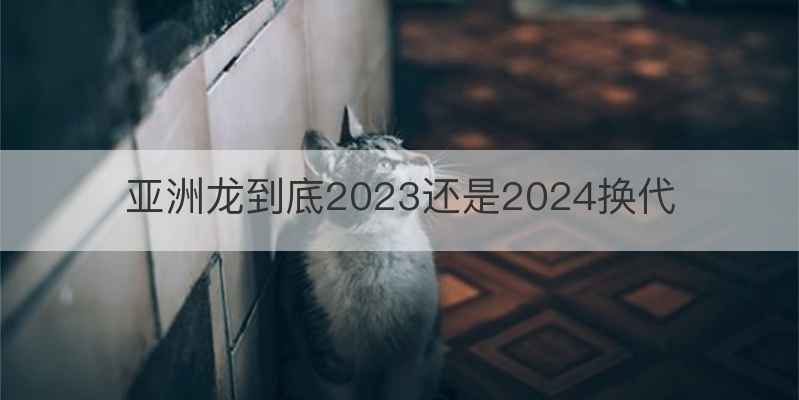 亚洲龙到底2023还是2024换代