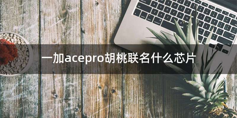 一加acepro胡桃联名什么芯片