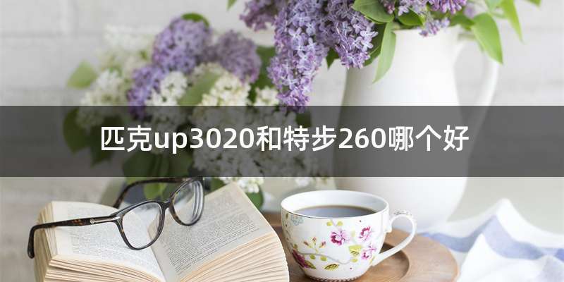 匹克up3020和特步260哪个好