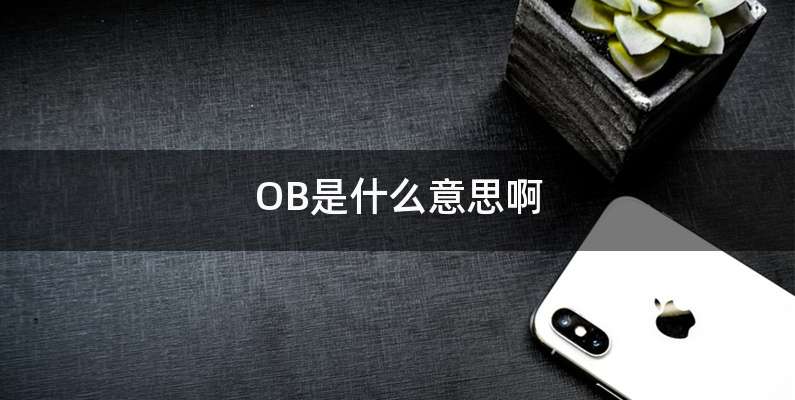 OB是什么意思啊