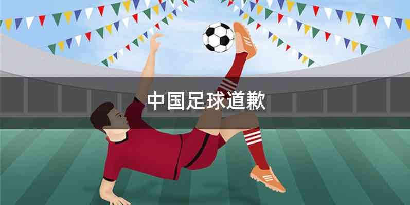 中国足球道歉