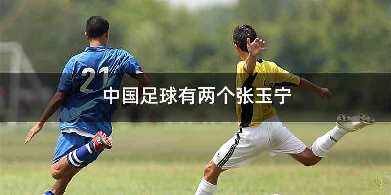 中国足球有两个张玉宁