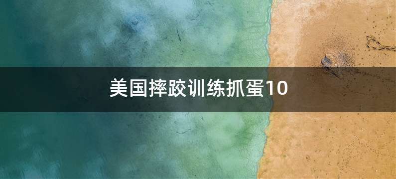 美国摔跤训练抓蛋10