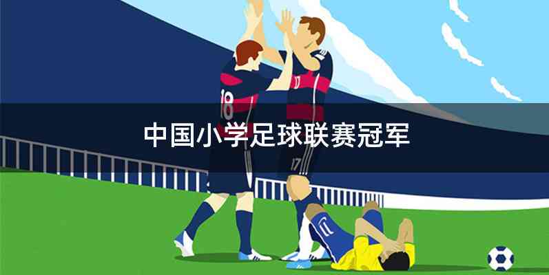 中国小学足球联赛冠军