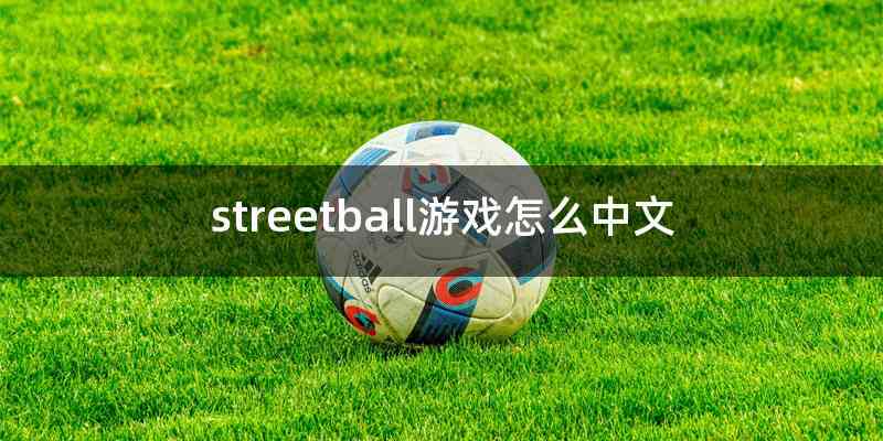 streetball游戏怎么中文
