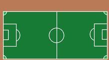 足球场地平面图