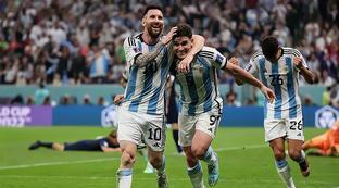 梅西发文庆祝阿根廷重返决赛
