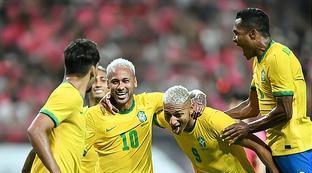 巴西足球世界排名多少