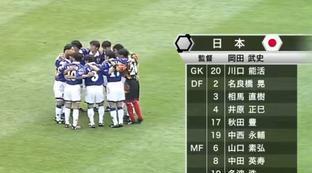 日本98年世界杯队服