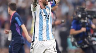 梅西阿根廷进球庆祝动作