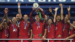 葡萄牙欧洲杯夺冠c罗夺冠上场没