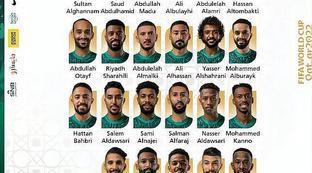 沙特阿拉伯足球队名单公布