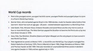 贝利第一个世界杯冠军