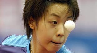中国女子乒乓球排名前五