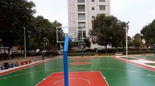 篮球场地标准尺寸造价报告图