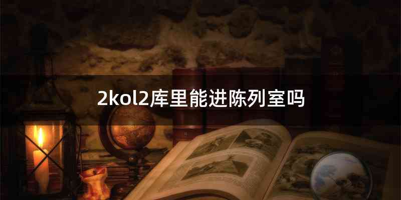 2kol2库里能进陈列室吗