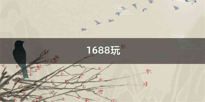 1688玩