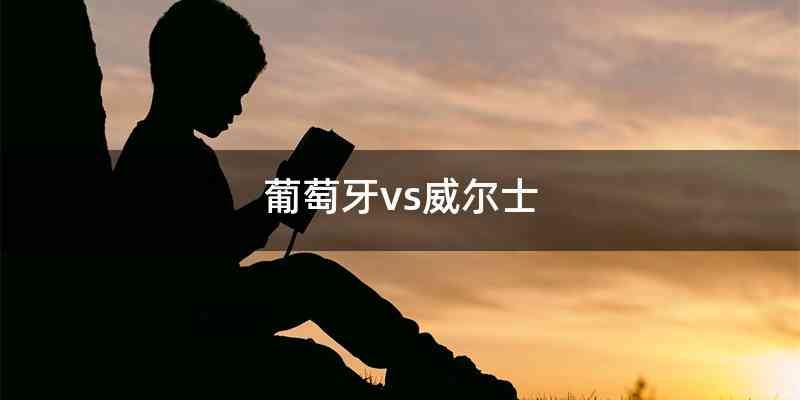 葡萄牙vs威尔士