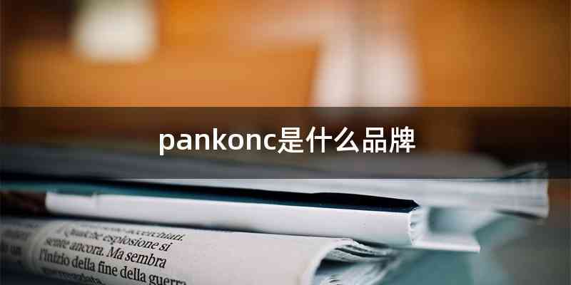 pankonc是什么品牌