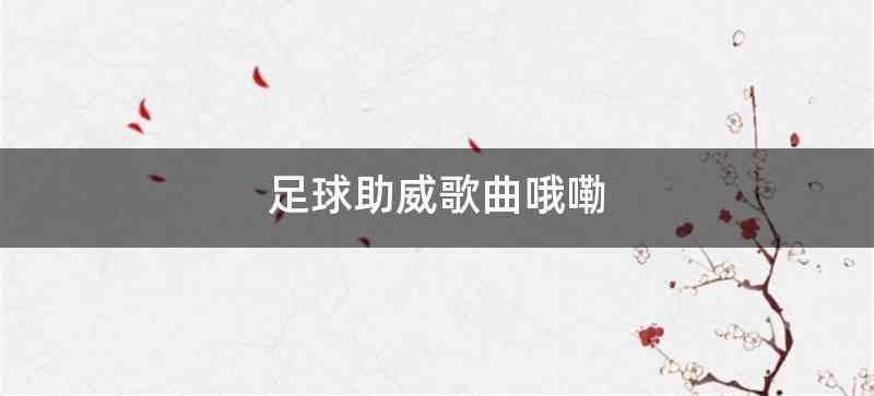 足球助威歌曲哦嘞