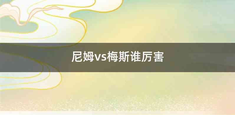 尼姆vs梅斯谁厉害