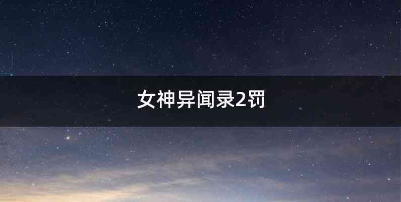 女神异闻录2罚