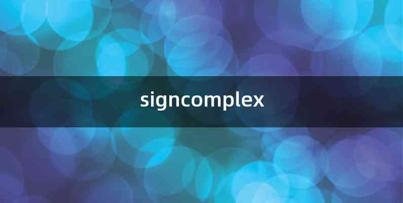signcomplex