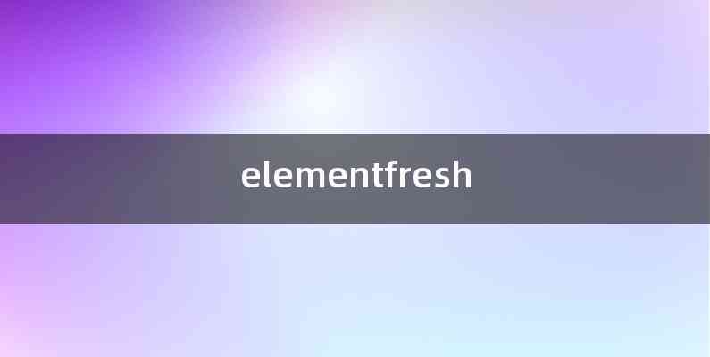 elementfresh