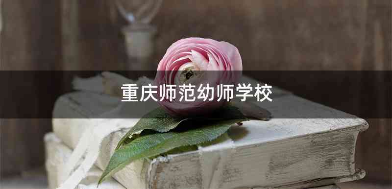 重庆师范幼师学校