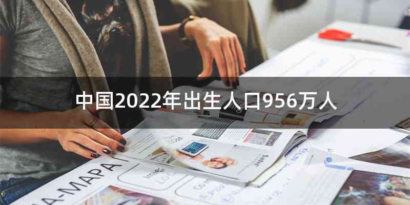 中国2022年出生人口956万人